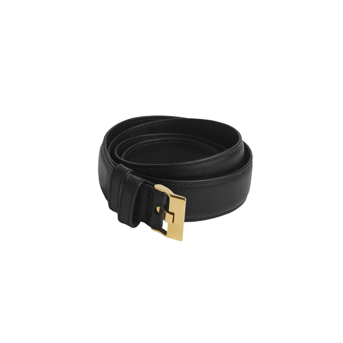 (W) 보테가 베네타 워치 벨트 블랙((W) Bottega Veneta Watch Belt Black) - 1