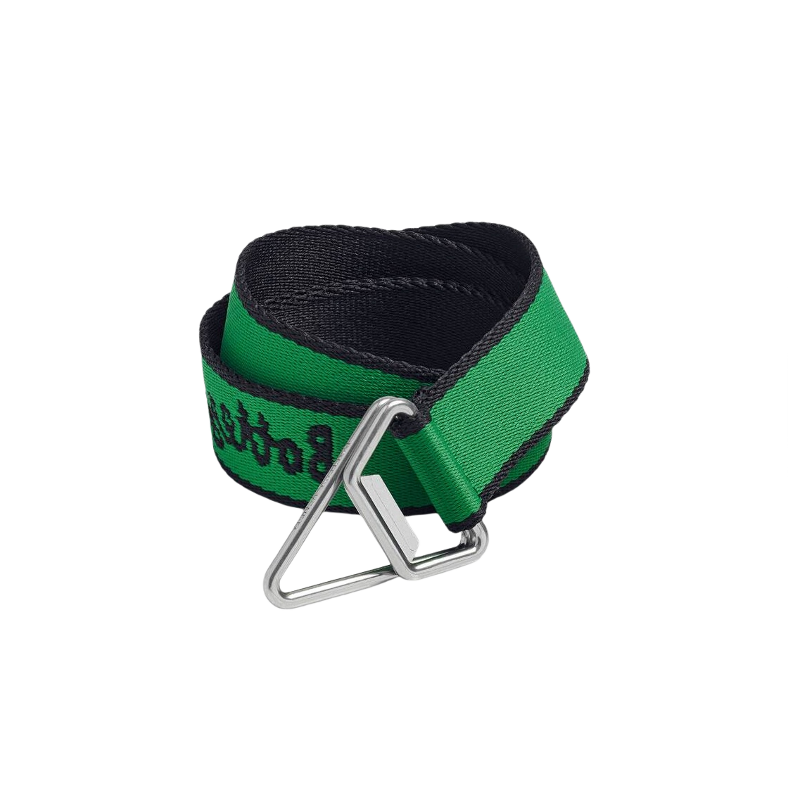 보테가 베네타 리버스 로고 리본 스트랩 벨트 패러킷 블랙(Bottega Veneta Reverse Logo Ribbon Strap Belt Parakeet Black) - 1
