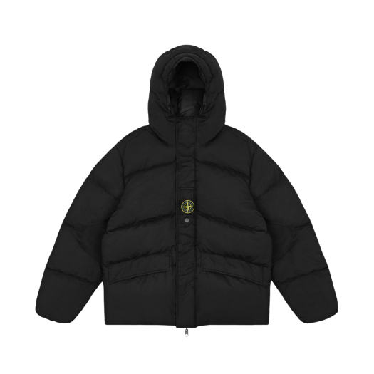 Stone Island 42719 Nylon Metal in Econyl Regenerated Nylon Reversible Down Black - 23FW