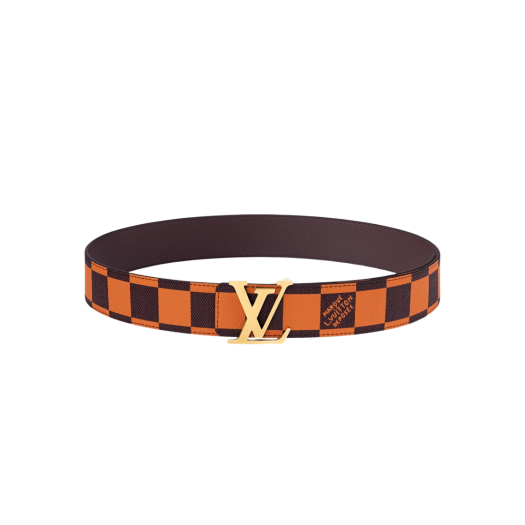 Louis Vuitton LV Initiales 40mm Reversible Belt Orange