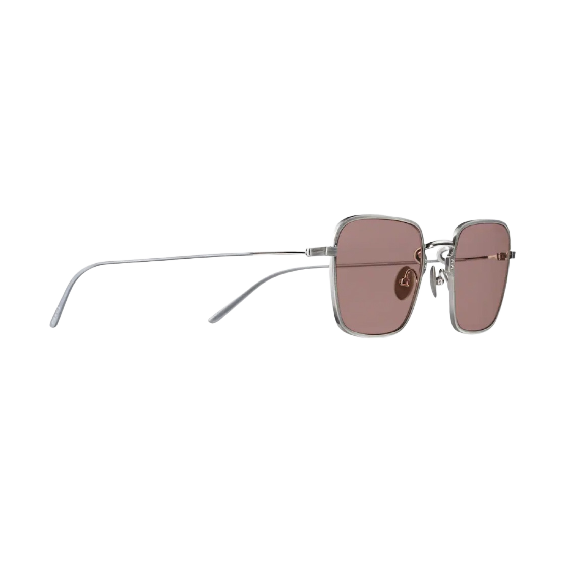 SPR54W-E05Q-FE03F Prada Eyewear Collection Sunglasses Camellia Lenses Lead Grey Brushed Titanium - #2