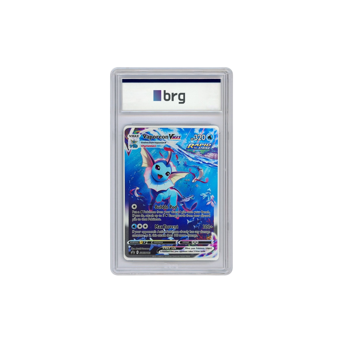 - Pokemon Card Game Vaporeon Vmax Premium Coll. Full Art Vaporeon Vmax 2021 (English Ver.) - 대표 이미지 #1