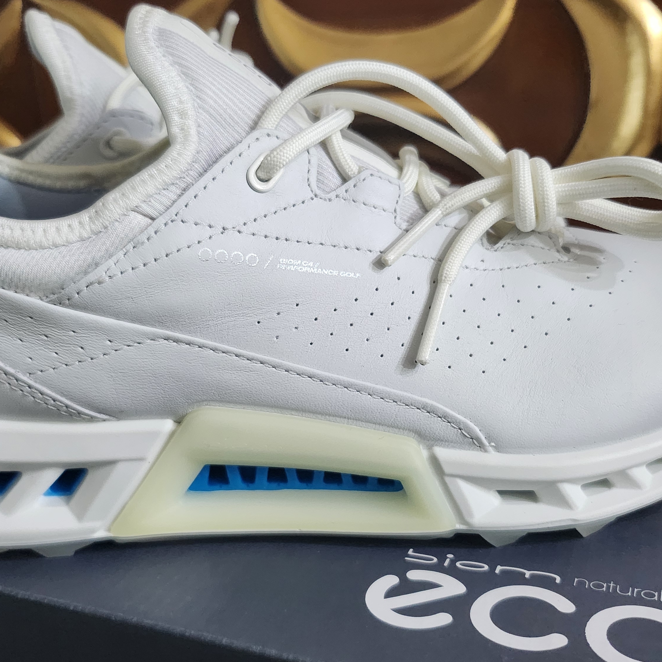 (W) Ecco Golf Biom C4 White 착용 스타일 - 2