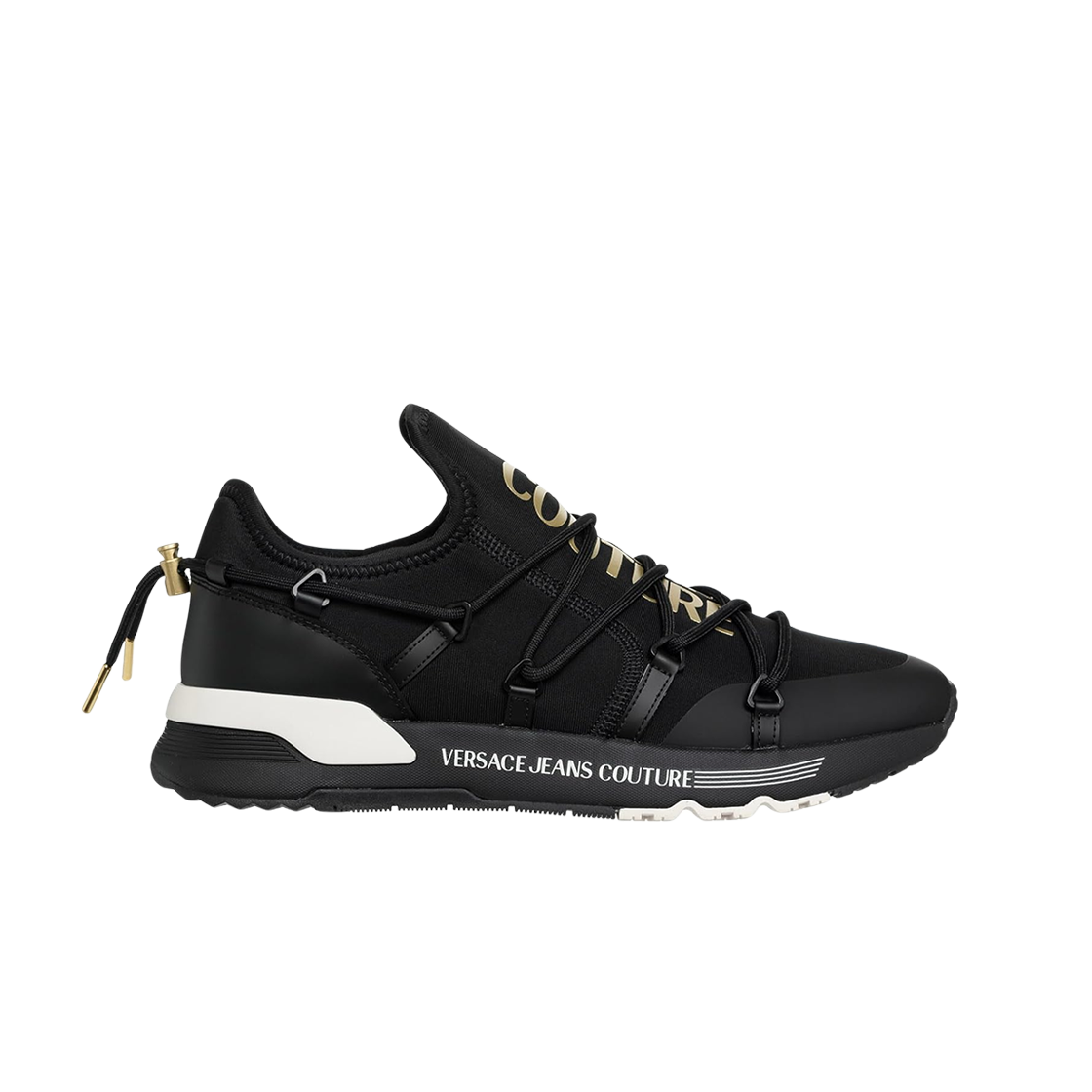 베르사체 진 꾸뛰르 스니커즈 블랙 화이트(Versace Jeans Couture Sneakers Black White)