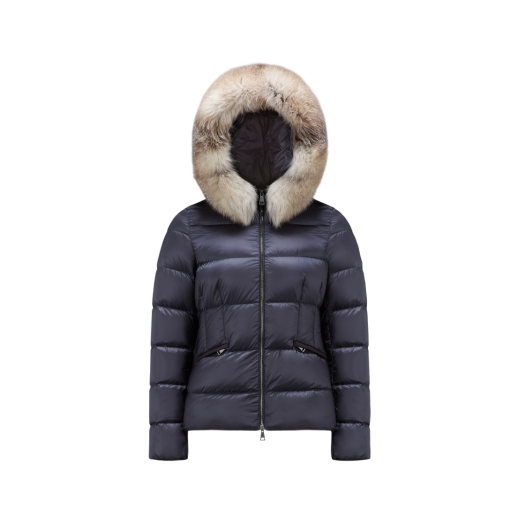 (W) Moncler Boed Short Down Jacket Navy Blue - 23FW