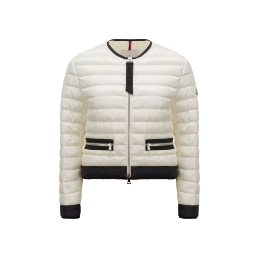 (W) Moncler Remoulis Short Down Jacket White - 23SS