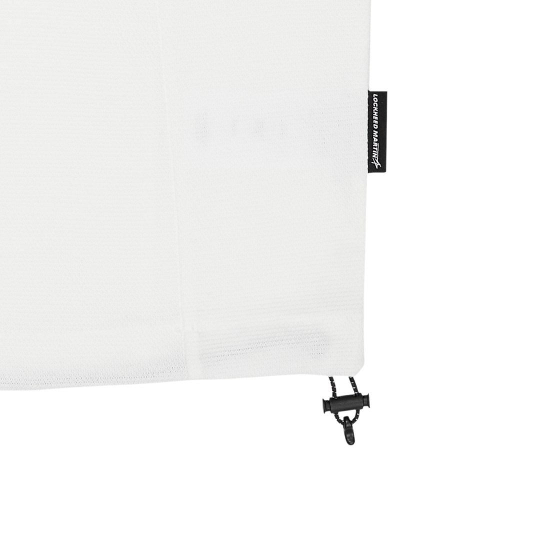 록히드마틴 숏 슬리브 하프 집업 티 오프화이트(LOCKHEED MARTIN Shorts Sleeve Half Zip-Up Tee Off White) - 4