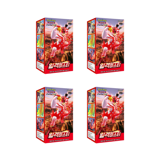 Pokemon Card Game Sword & Shield Expansion Pack Blow Master 4 Boxes (Total Pack of 120)