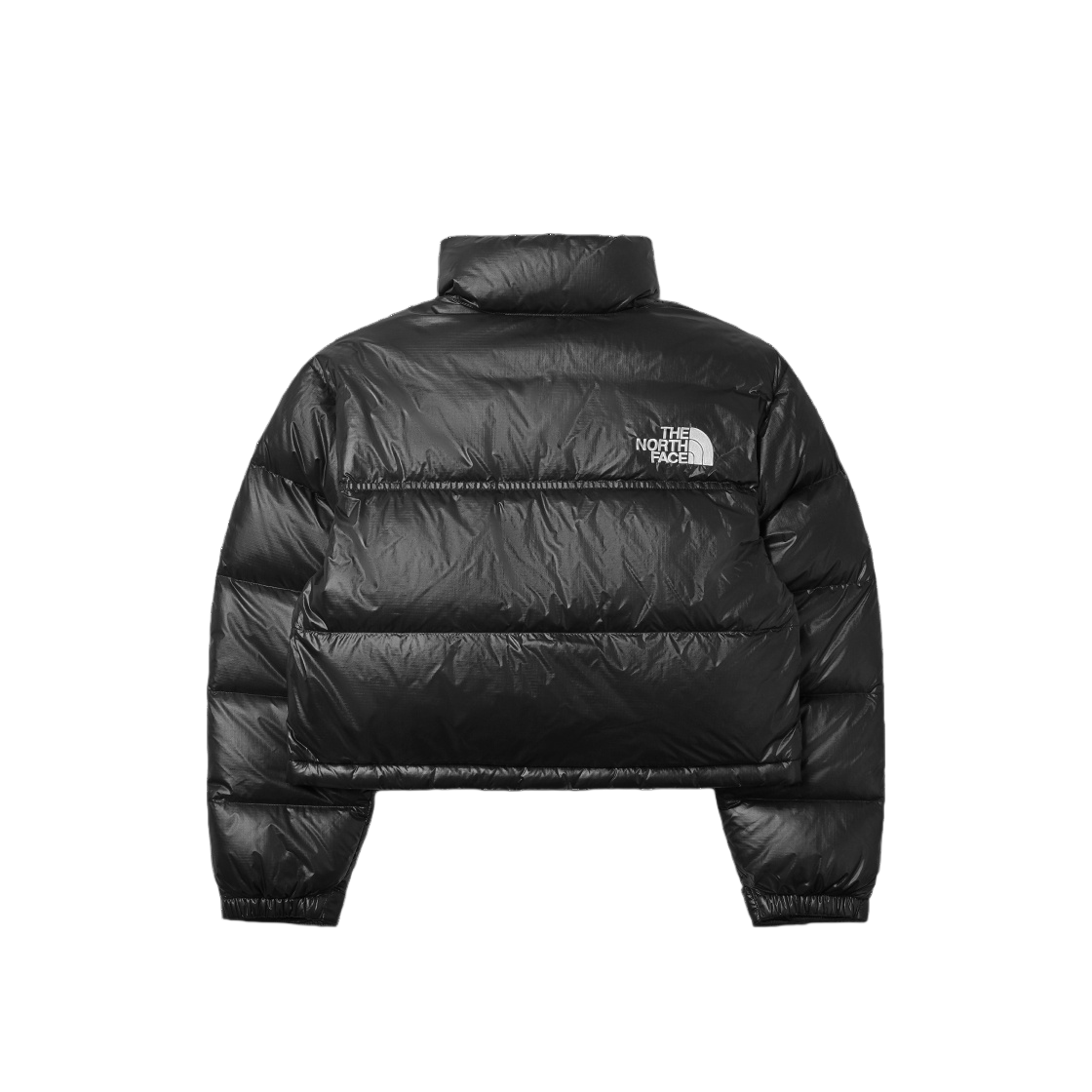 NJ1DP96A (W) The North Face White Label Nuptse Short Jacket Black - #2