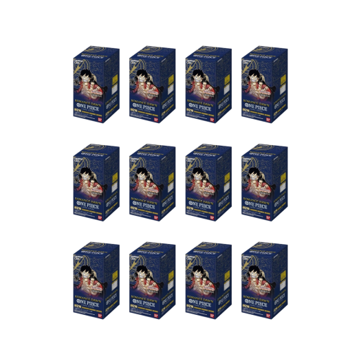 Bandai One Piece Card Game OP-01 Romance Dawn Carddass Booster 12 Boxes (Total Pack of 288/Japanese Ver.)