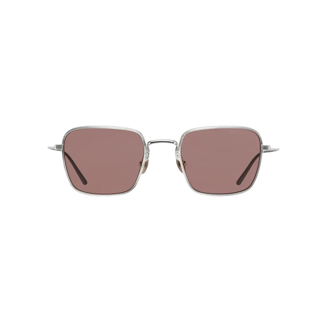SPR54W-E05Q-FE03F Prada Eyewear Collection Sunglasses Camellia Lenses Lead Grey Brushed Titanium - 대표 이미지 #1
