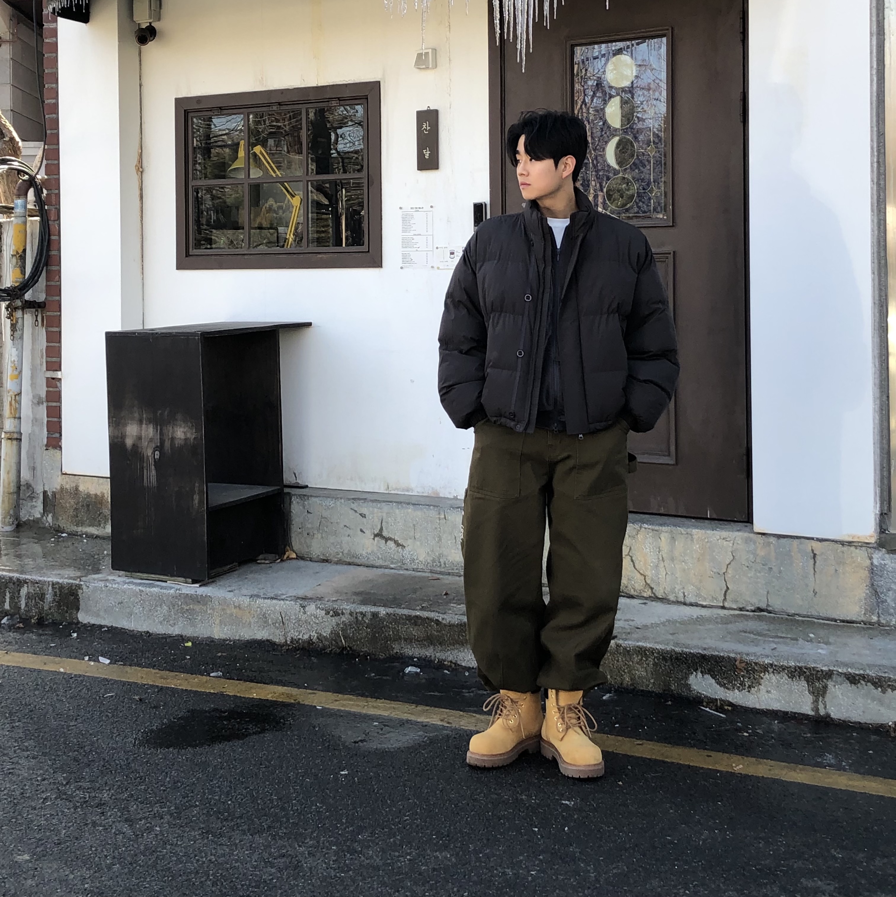 LOSTGARDEN Route Tan 착용 스타일 - 3