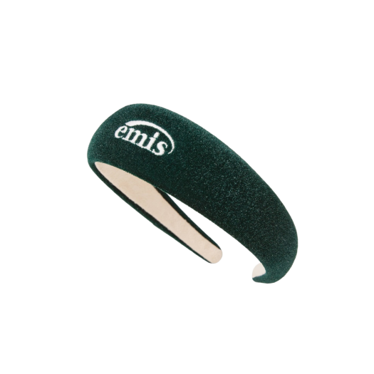 【emis】GLITTER VELVET HAIRBAND GLITTER VELVET HAIRBAND - EMIS