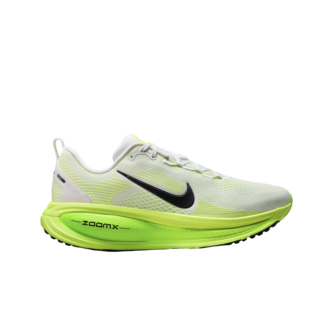 (W) 나이키 보메로 18 화이트 일렉트릭 그린((W) Nike Vomero 18 White Electric Green)