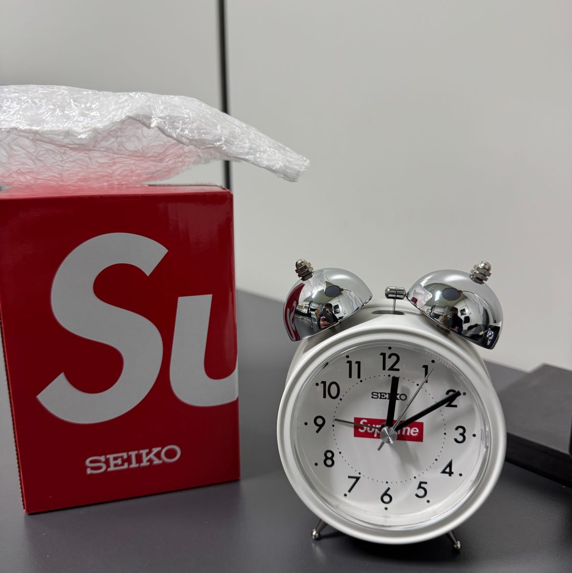 Supreme x Seiko Alarm STYLE | KREAM Supreme x Seiko Alarm STYLE | KREAM