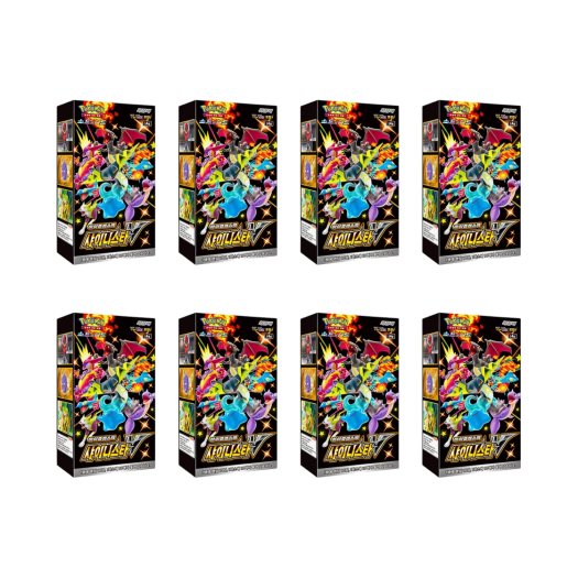 Pokemon Card Game Sword & Shield High Class Pack Shiny Star V 8 Boxes (Total Pack of 80)