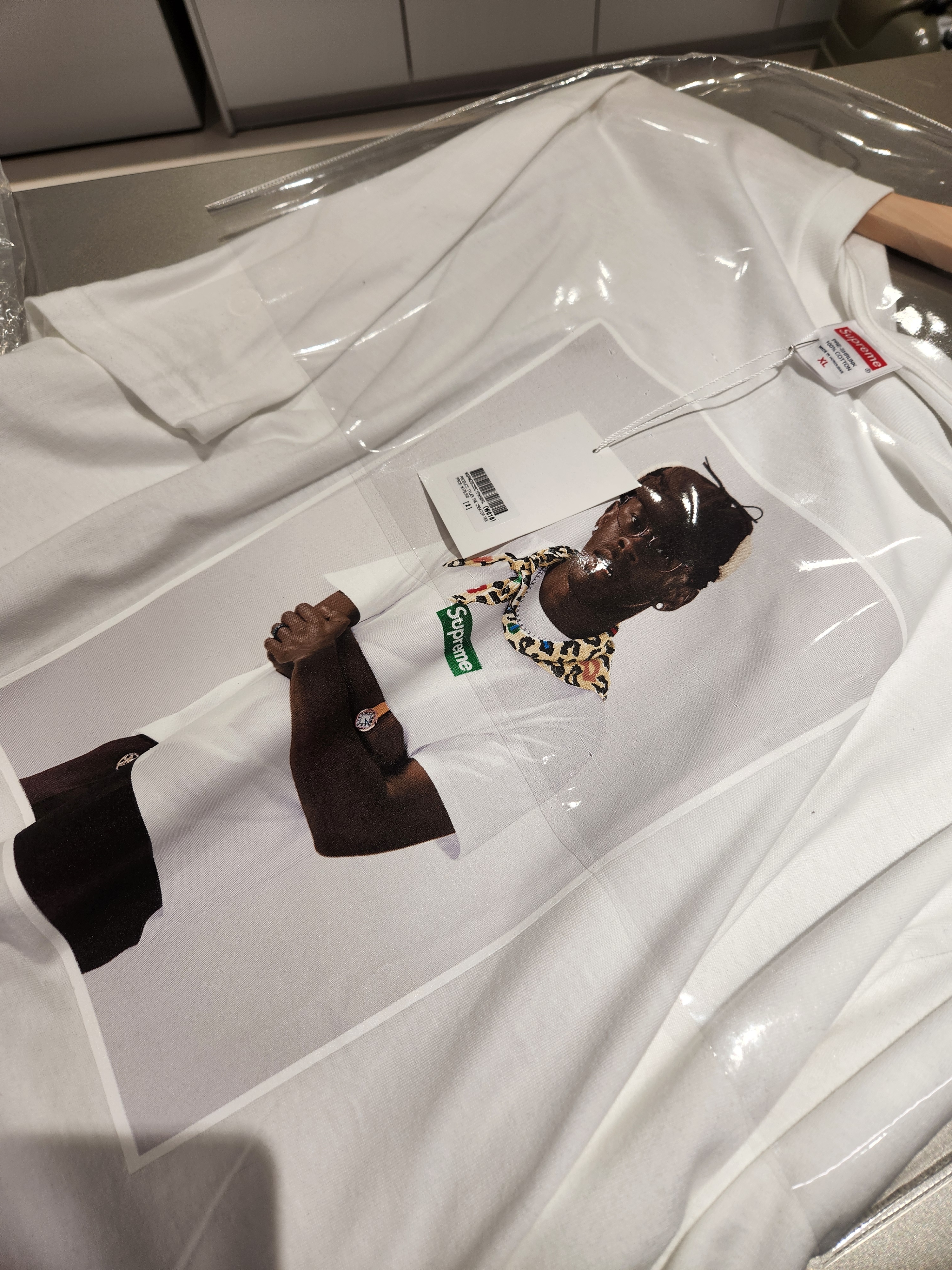 Supreme Tyler The Creator T-Shirt White - 24FW 착용 스타일