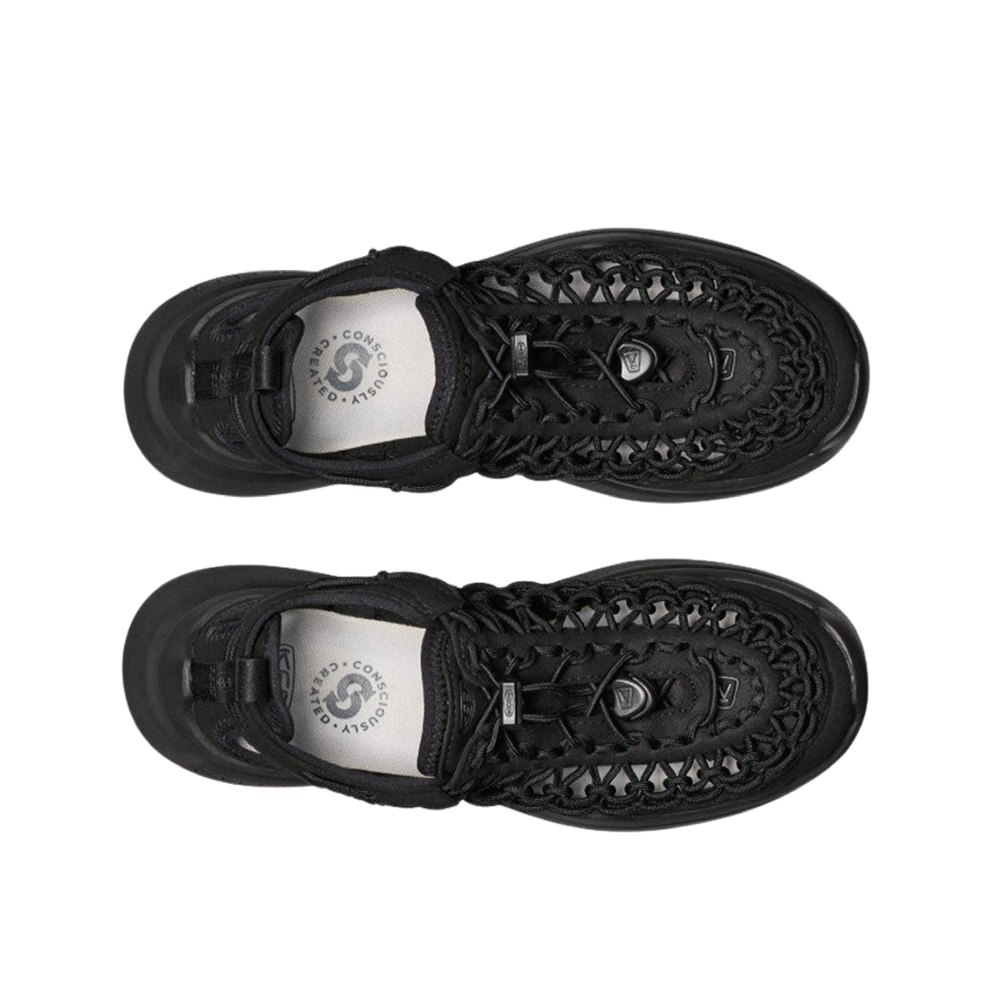 (W) 킨 유니크 WK 스니커즈 블랙((W) Keen Uneek WK Sneakers Black) - 2