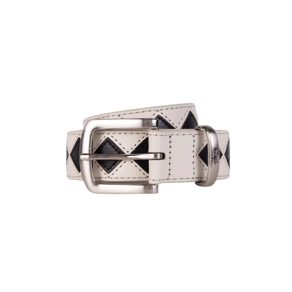 Stussy Argyle Stitch Belt in Black for Men | Lyst