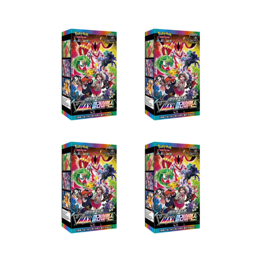 Pokemon Card Game Sword & Shield High Class Pack Vmax Climax 4 Boxes (Total Pack of 40)