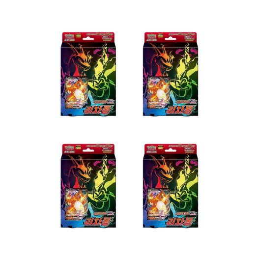 Pokemon Card Game Sword & Shield Starter Set Vmax Charizard 4 Boxes