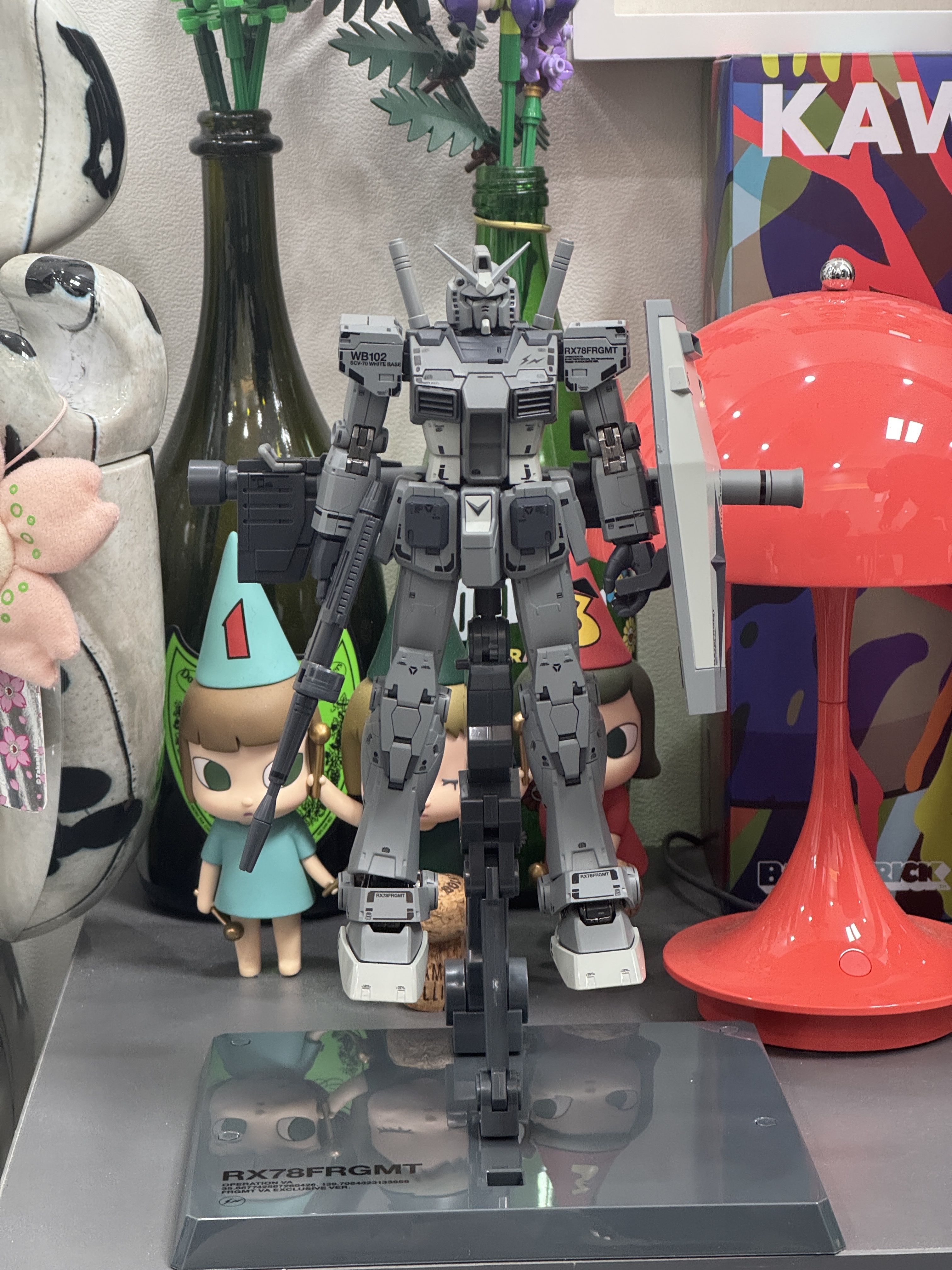 Fragment x Gundam Fix Figuration Metal Composite RX78FRGMT Gundam 착용 스타일