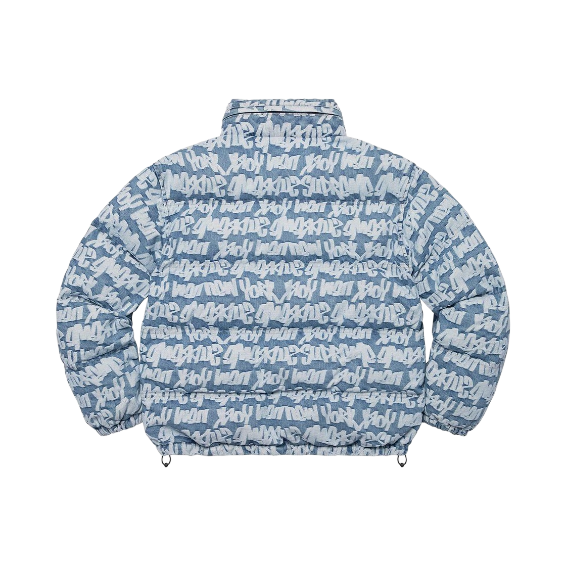 슈프림 팻 팁 자카드 데님 퍼퍼 자켓 블루 - 22SS | Supreme | KREAM