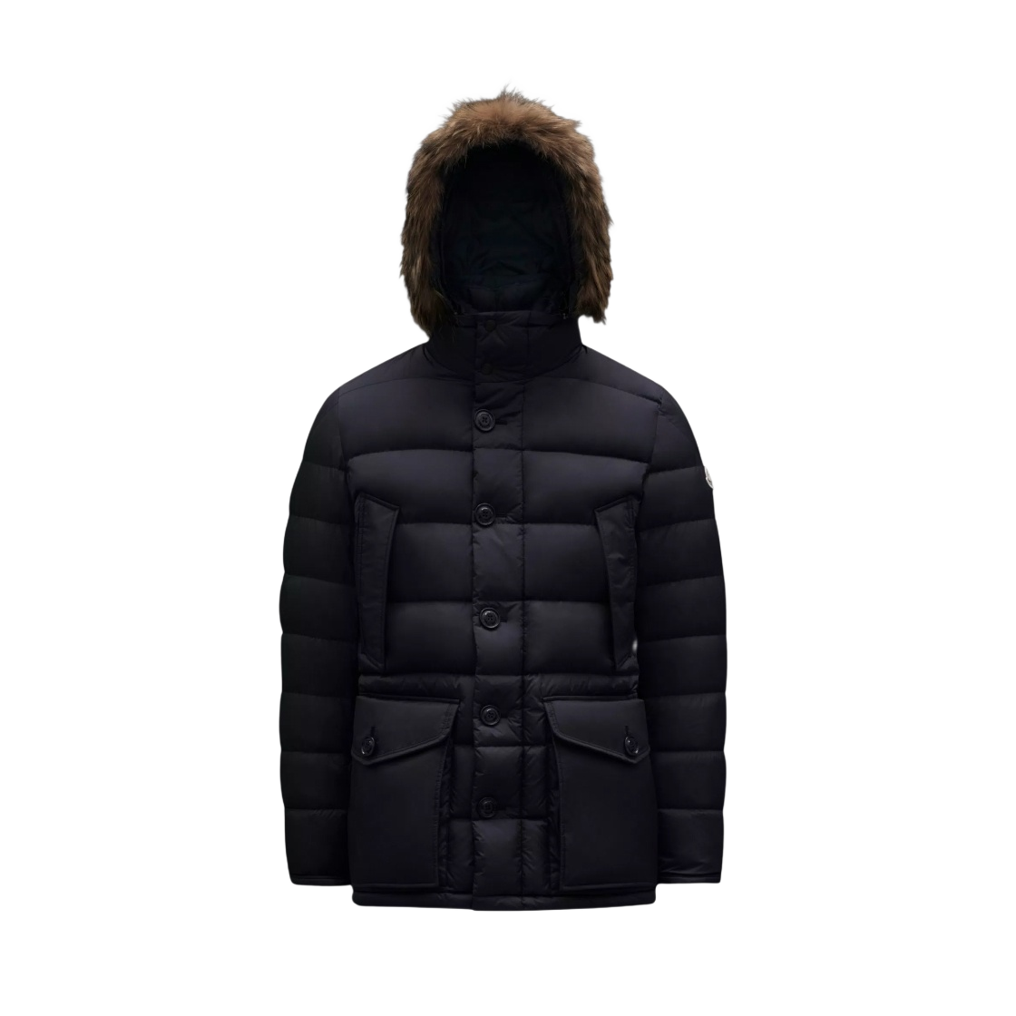 H2-091-1B52502-68352-742 Moncler Cluny Long Down Jacket Night Blue - 22FW - 대표 이미지 #1