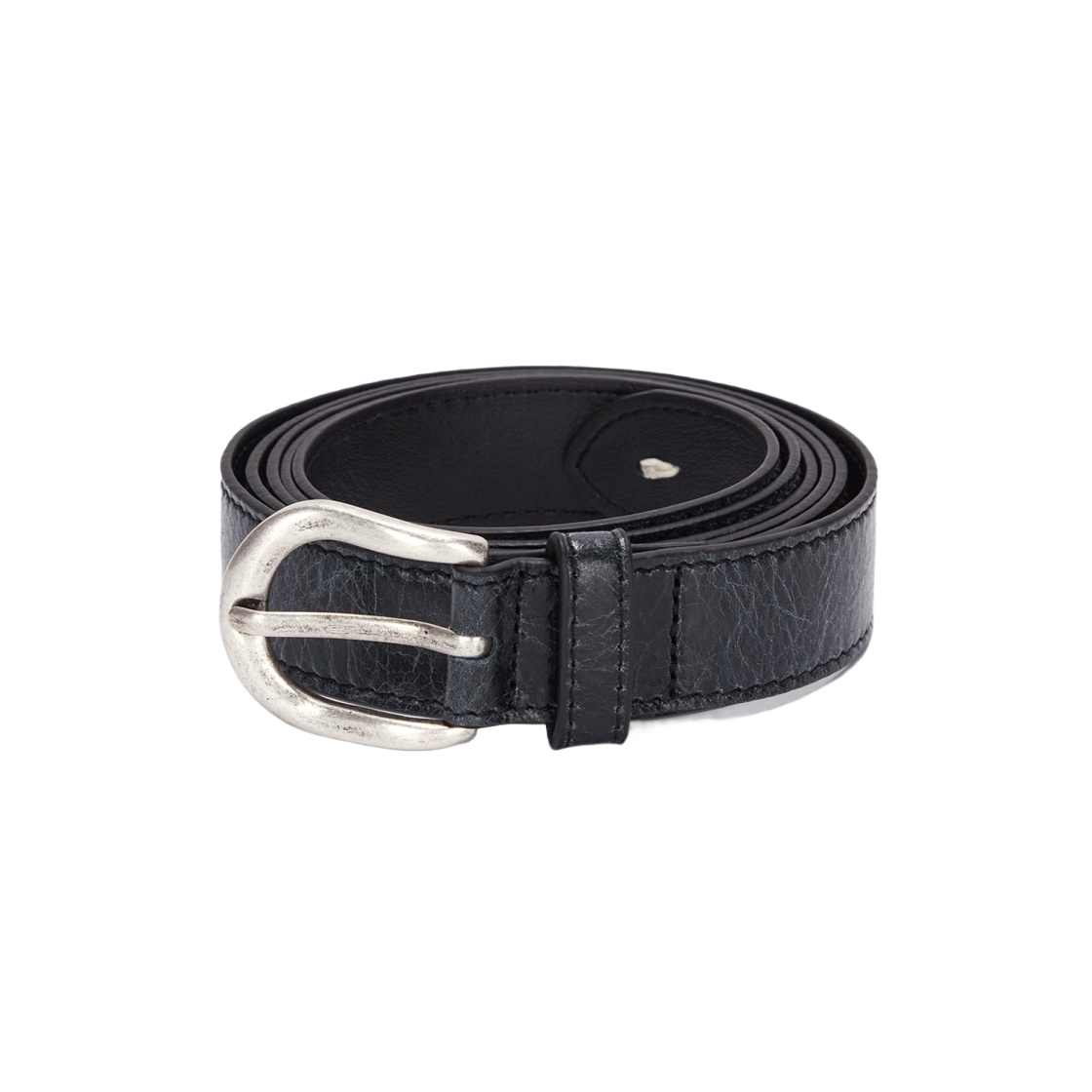 小物 MATIN KIM STITCH POINT BELT IN BLACK W) 마뗑킴 스티치 포인트 벨트 블랙 | Matin Kim | KREAM