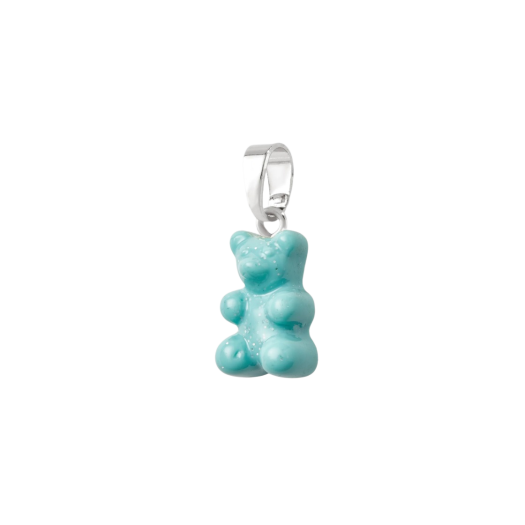 Crystal Haze Nostalgia Bear with Classic Connector Silver Baby Shark