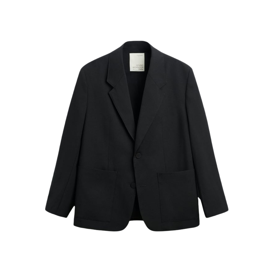 Studio Nicholson Zara ピーコート レザーパッチ M - メルカリ