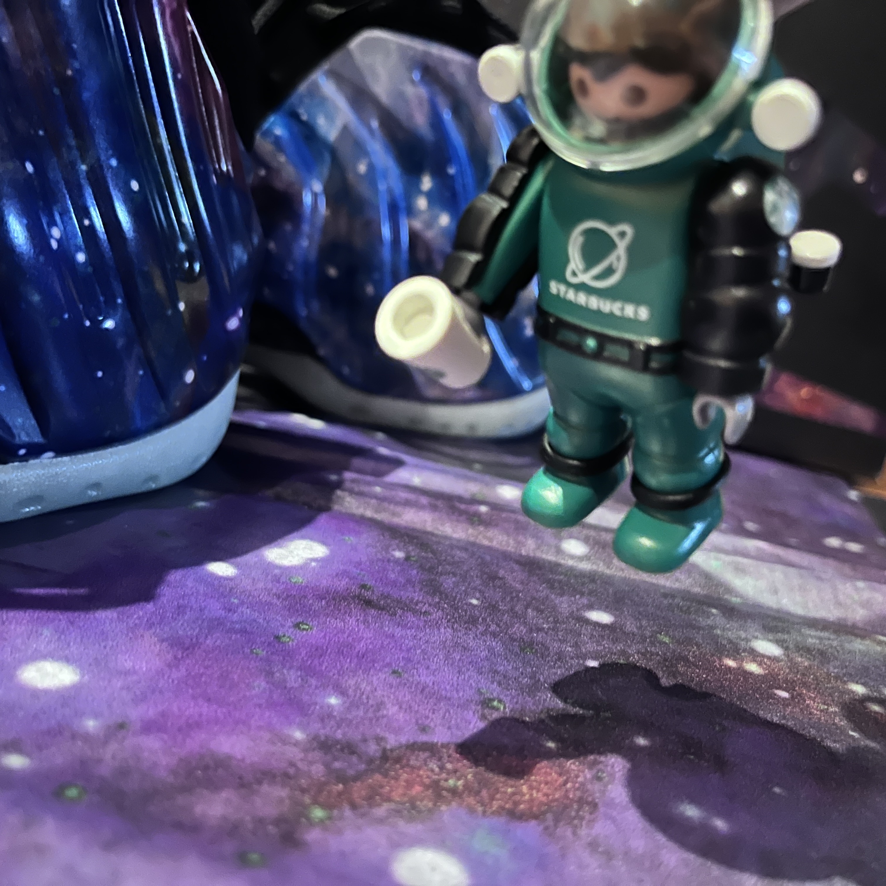Nike Air Foamposite One Galaxy, Playmobil Starbucks Buddy Set (9 Pack) 착용 스타일 - 4