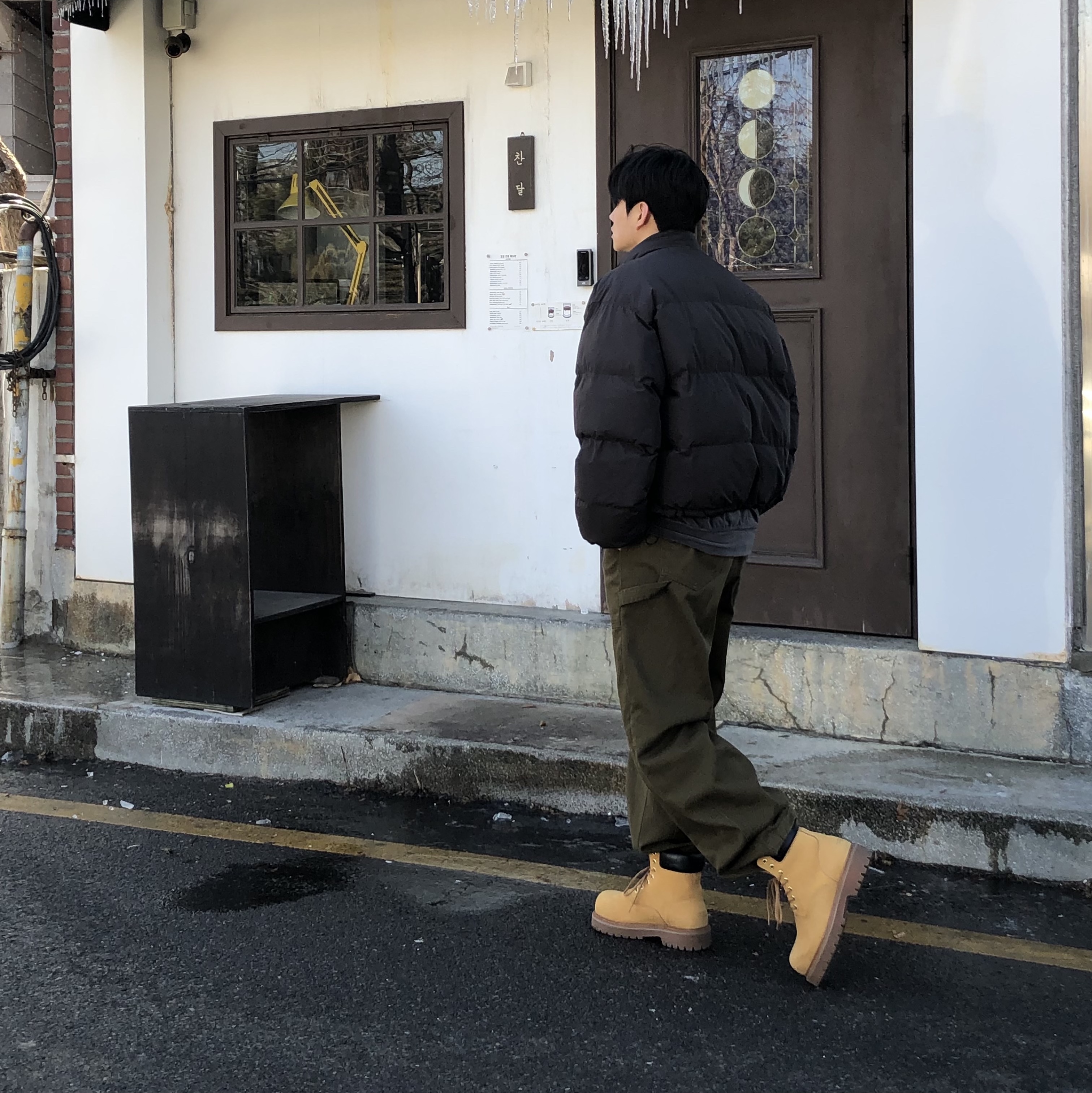 LOSTGARDEN Route Tan 착용 스타일 - 1