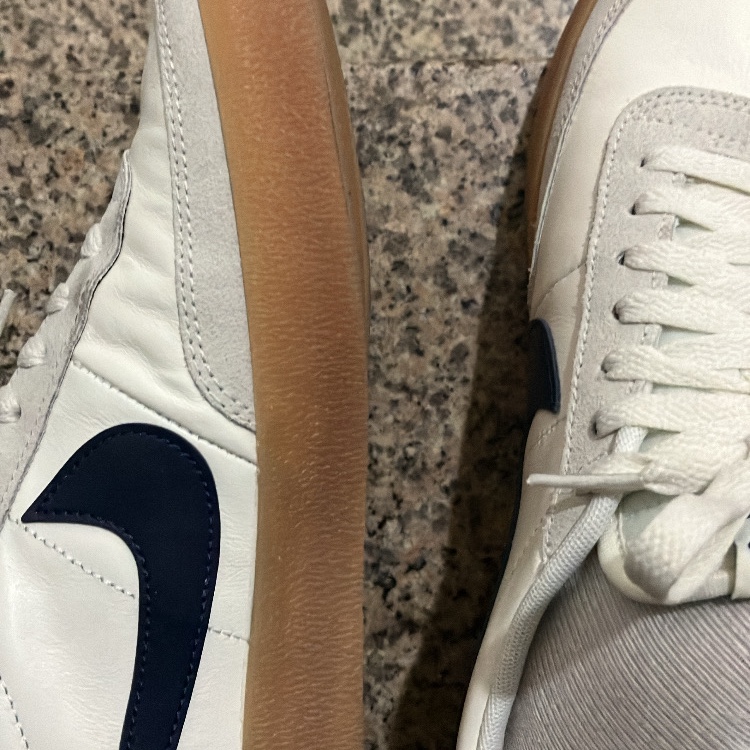 Nike x J.Crew Killshot 2 Sail Midnight Navy 착용 스타일