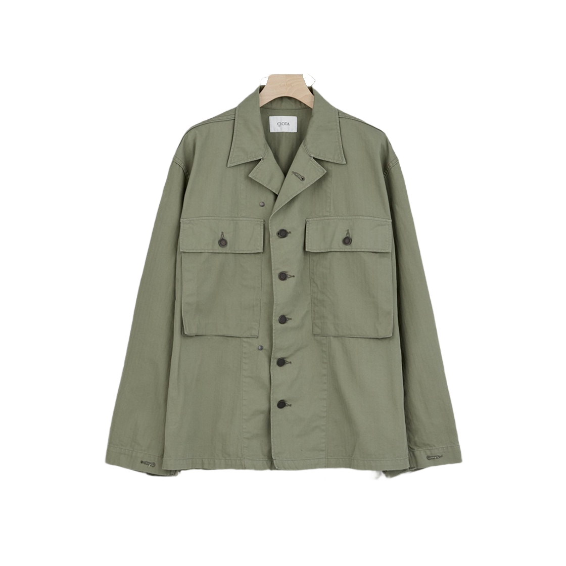 CIOTA M-43 HBT Jacket (Stone Wash) Black