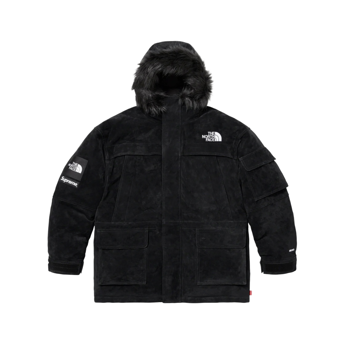 슈프림 x 노스페이스 스웨이드 600-필 다운 파카 블랙 - 23FW | Supreme | KREAM Supreme x The North Face Suede 600-Fill Down... 