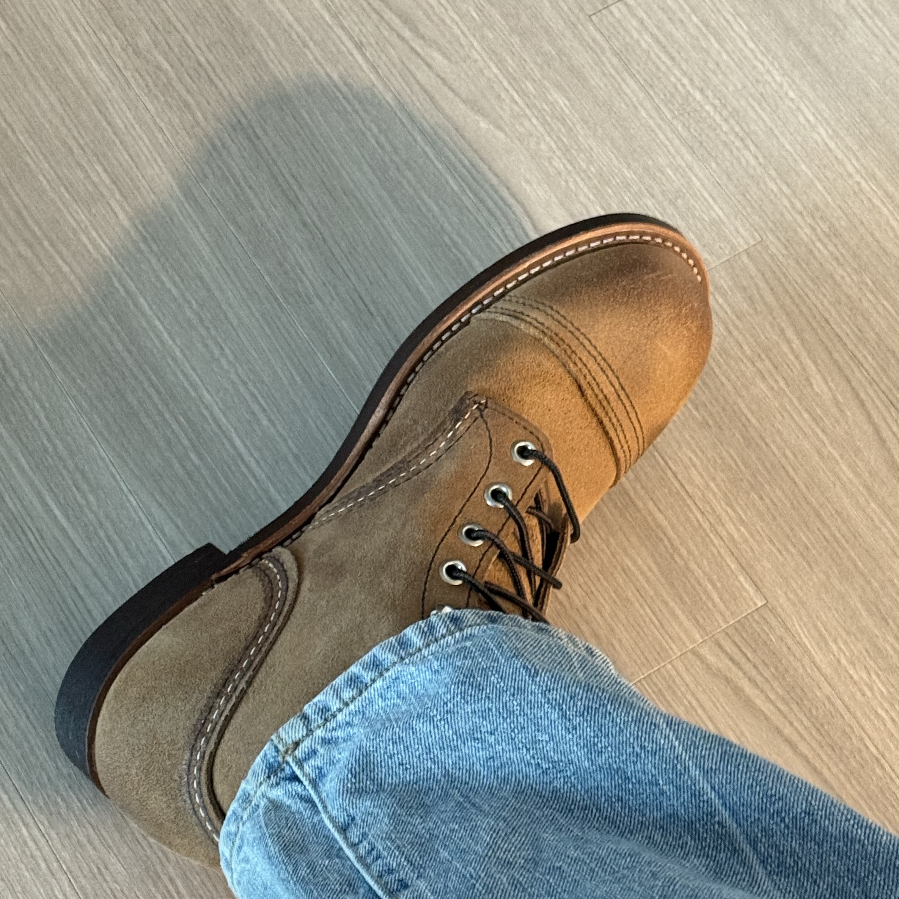 Red Wing Iron Ranger 8083 Hawthrone Muleskinner - D 착용 스타일