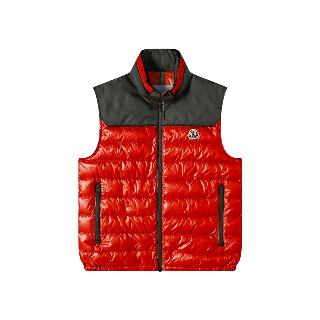 H1-091-1A00058-M1591-448 Moncler Ortac Down Gilet Ruby Red - 22SS - 대표 이미지 #1