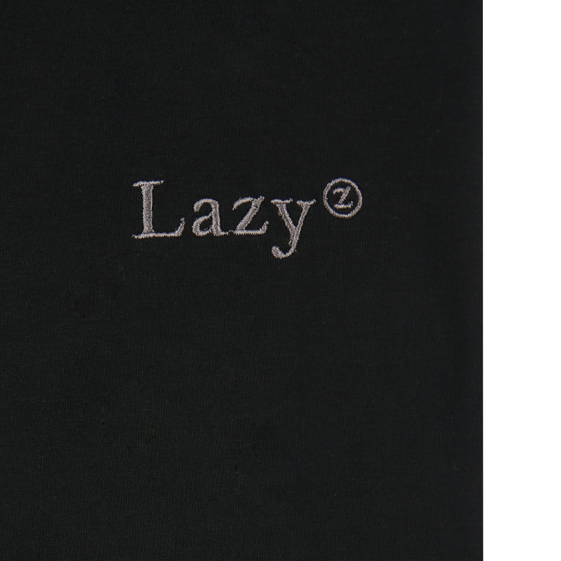 레이지지 슬림 레이지 롱 슬리브 티셔츠 블랙(Lazyz Slim Lazy Long Sleeve T-Shirt Black) - 2