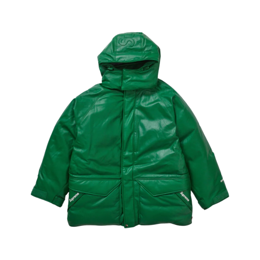 슈프림 고어텍스 레더 700-필 다운 파카 블랙 - 23SS | Supreme
