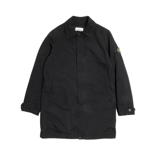 Stone Island 71349 David TC Primaloft Insulation Shortcoat Black - 20FW
