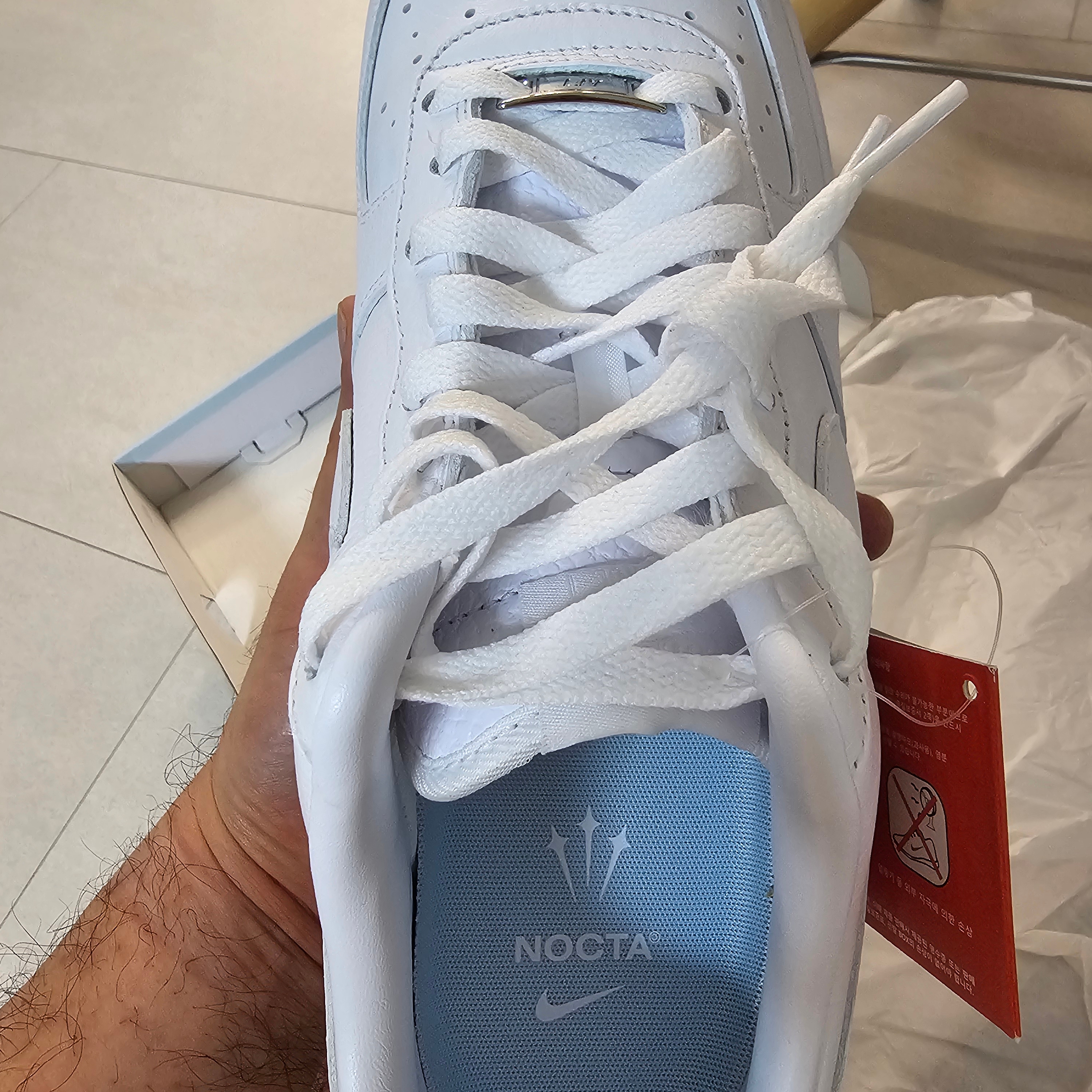 Nike x Drake Nocta Air Force 1 Low SP Certified Lover Boy White 착용 스타일 - 1