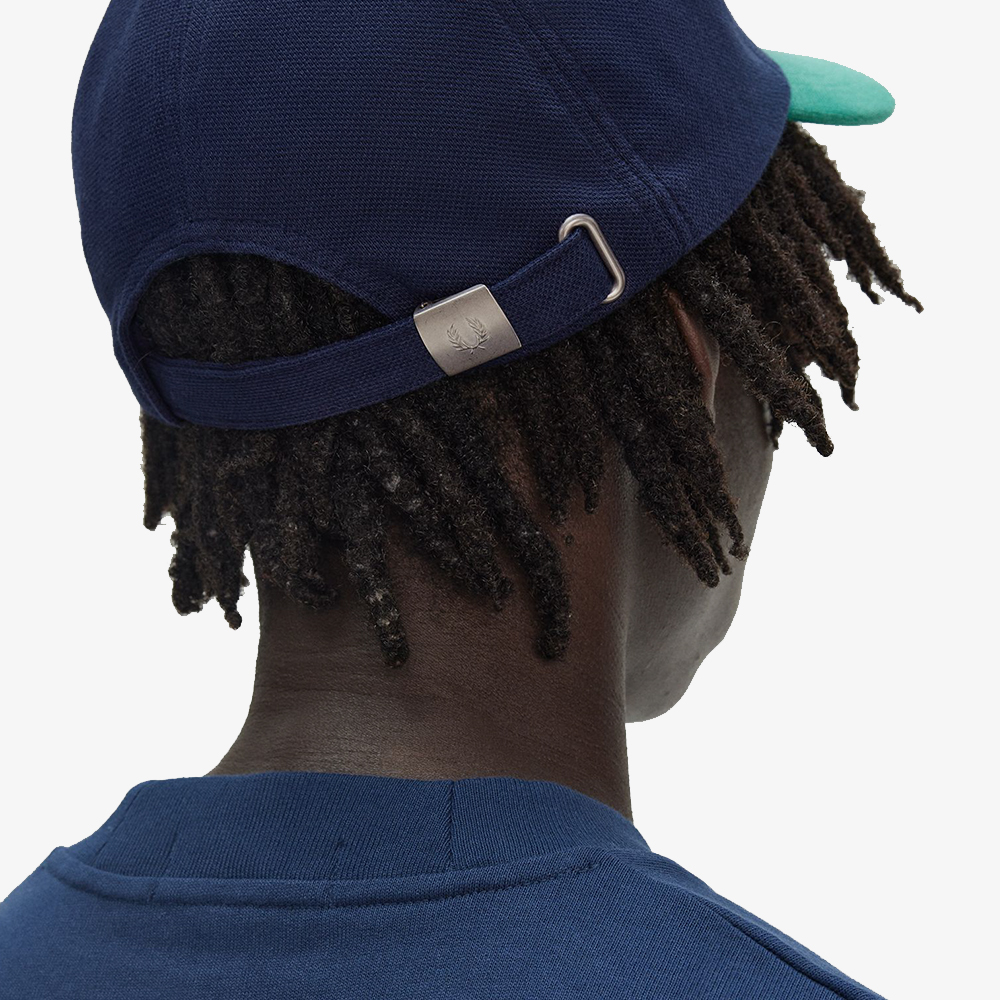 프레드페리 클럽하우스 1952 그래픽 피케 캡 테니스 블루(Fred Perry Clubhouse 1952 Graphic Pique Cap Tennis Blue) - 4