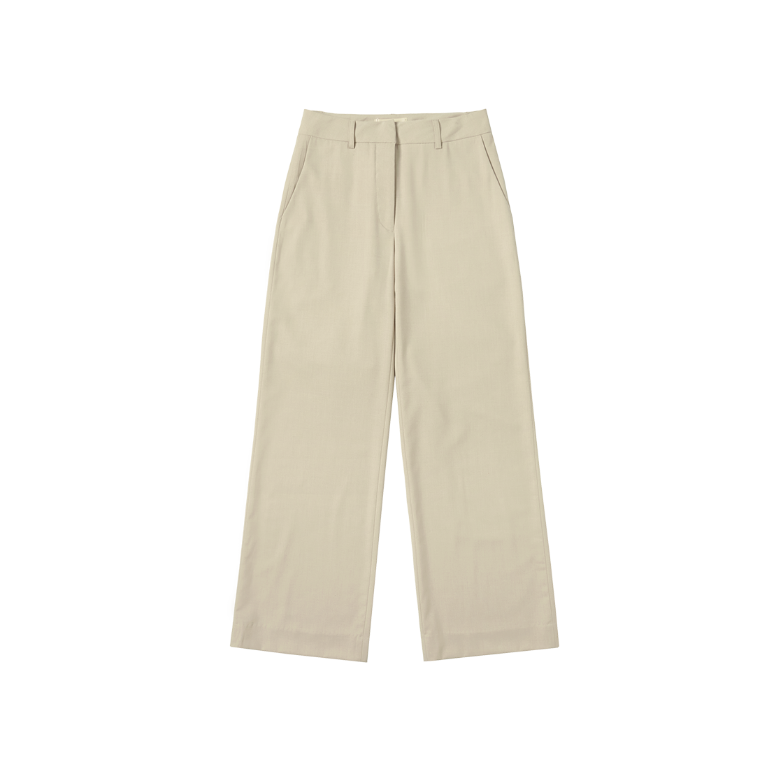 반원 아틀리에 P3229 세미 플레어 슬랙스 라이트 베이지