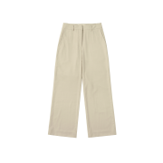 Vanone Atelier P3229 Semi Flared Slacks Light Beige
