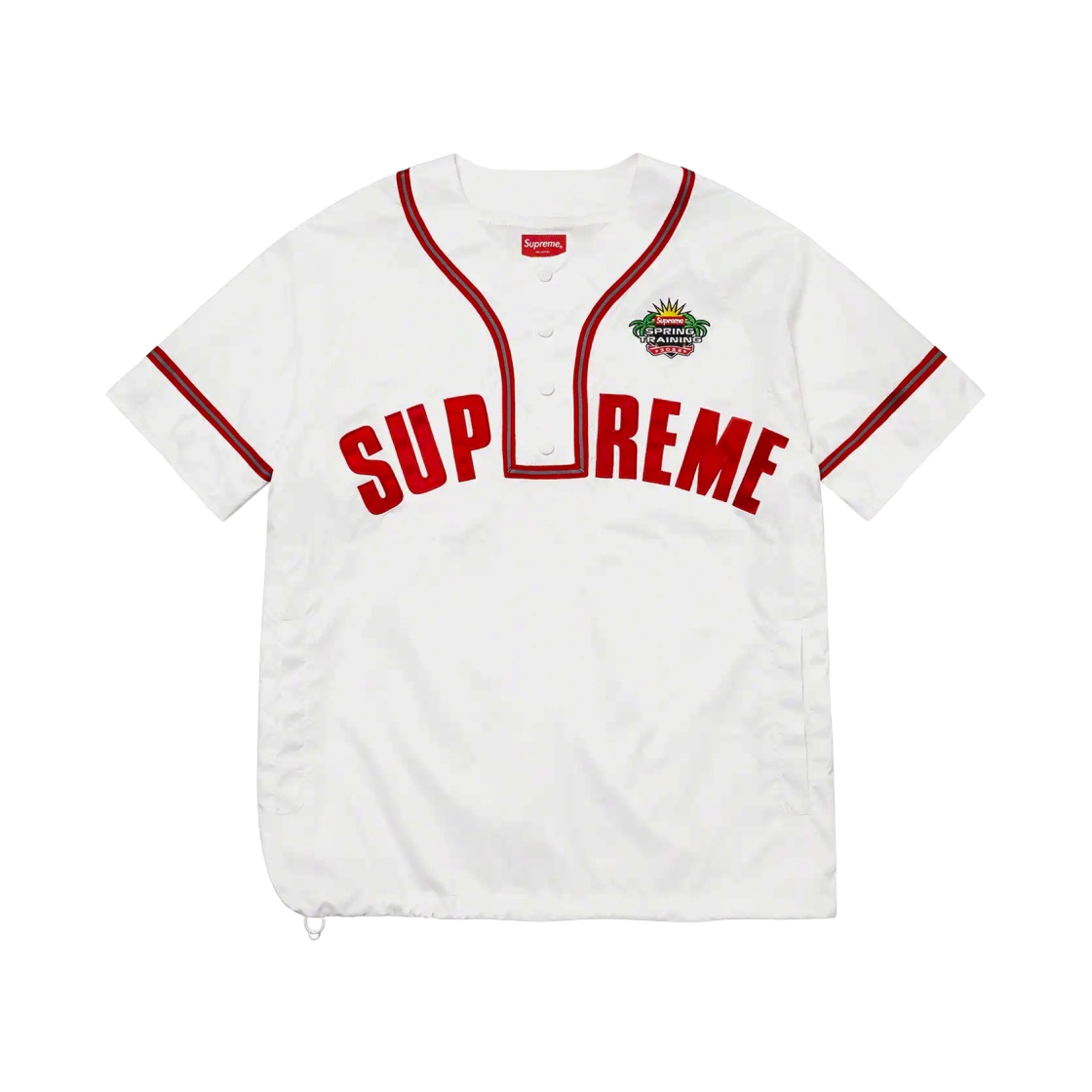 supreme snap-off sleeve L/S baseball top（Supreme Snap-Off Sleeve 