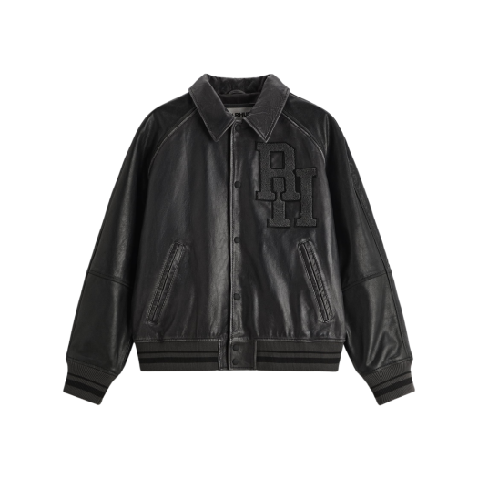 스투시 스톤워시 레더 워크 자켓 워시드 블랙 | Stussy | KREAM