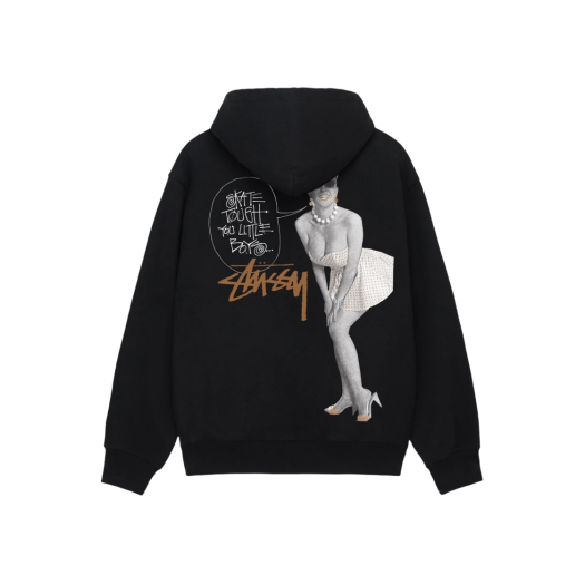 Stussy Skate Tough Zip Hoodie Black