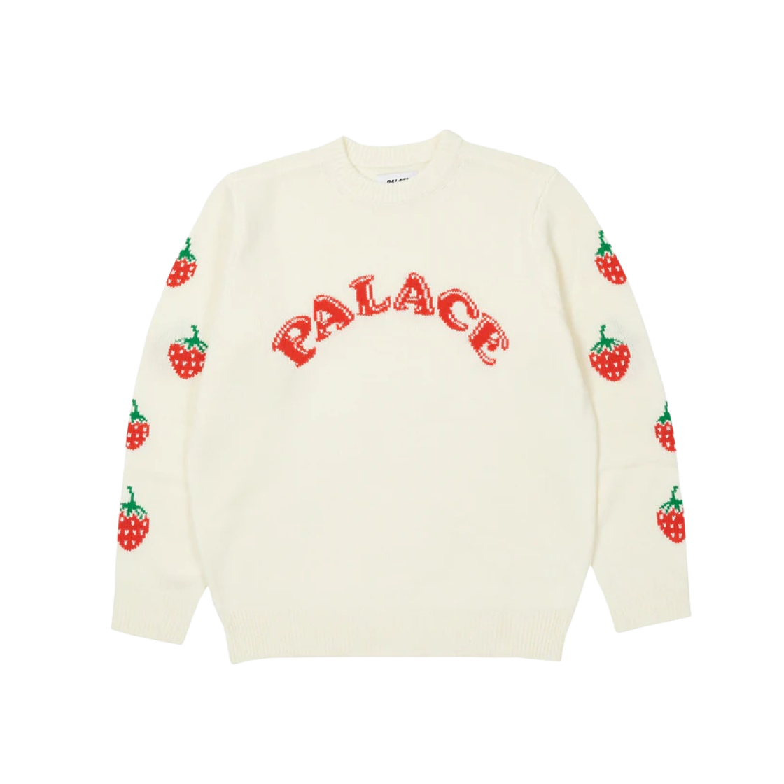 팔라스 스트로베리 니트 화이트 - 22SS | Palace | KREAM 팔라스 스트로베리 니트 화이트 - 22SS | Palace | KREAM