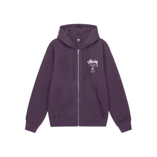 스투시 월드투어 후드 블랙 2023 | Stussy | KREAM